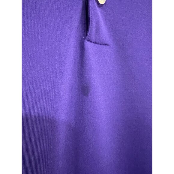 Nike Golf Polo Shirt‎ Dri-Fit Tour Performance XXL Purple Mickey Disney Park - Picture 8 of 8